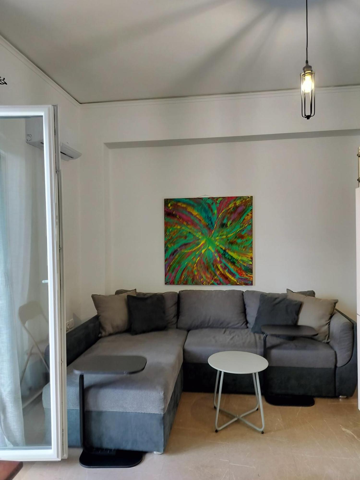 Cozy Central Flat In Pyrgos Near Olympia Extérieur photo